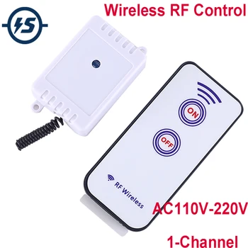 AC110V-220V 1-Channel Wireless RF Control Switch Module 433MHz with Remote Controller For Smart Home
AC110V-220V 1-Channel Wireless RF Control Switch Module 433MHz with Remote Controller For Smart Home