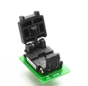 Free Shipping QFN8 MLP8 MLF8 WSON8 IC Test Socket Programming Adapter 5X6 mm 1.27mm Pitch
Free Shipping QFN8 MLP8 MLF8 WSON8 IC Test Socket Programming Adapter 5X6 mm 1.27mm Pitch