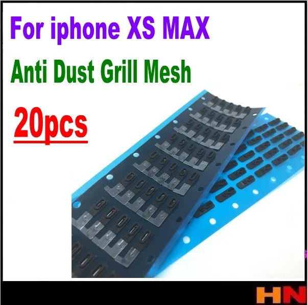 20pcs for iPhone XR XS MAX Inner Earpiece Ear Speaker Anti Dust Grill Mesh with Rubber Gasket Adhesive
20pcs for iPhone XR XS MAX Inner Earpiece Ear Speaker Anti Dust Grill Mesh with Rubber Gasket Adhesive