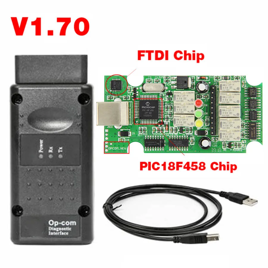 2019 OP COM for Opel V1.70 OBD2 OP-COM Car Diagnostic Scanner Real PIC18f458 OPCOM for Opel Car Diagnostic Tool Flash Firmware
2019 OP COM for Opel V1.70 OBD2 OP-COM Car Diagnostic Scanner Real PIC18f458 OPCOM for Opel Car Diagnostic Tool Flash Firmware