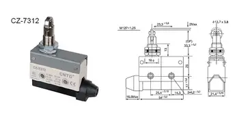 (10 pieces/lot) CZ-7312 Travel Switch Limit Switch Micro Switch 10A 250VAC CZ7312
(10 pieces/lot) CZ-7312 Travel Switch Limit Switch Micro Switch 10A 250VAC CZ7312