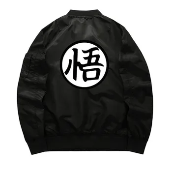 Spring autumn men Bomber Jacket Anime Dragon Ball Goku thin Flight Pilot Air Force coat New Couple Solid color Baseball jacket
Spring autumn men Bomber Jacket Anime Dragon Ball Goku thin Flight Pilot Air Force coat New Couple Solid color Baseball jacket