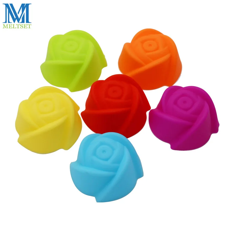 Meltset 12pcs/Lot 3CM/5CM/7CM Cake Mold Rose Flower Silicone Jelly Pudding Chocolate Molds DIY Cake Decorating Tools
Meltset 12pcs/Lot 3CM/5CM/7CM Cake Mold Rose Flower Silicone Jelly Pudding Chocolate Molds DIY Cake Decorating Tools