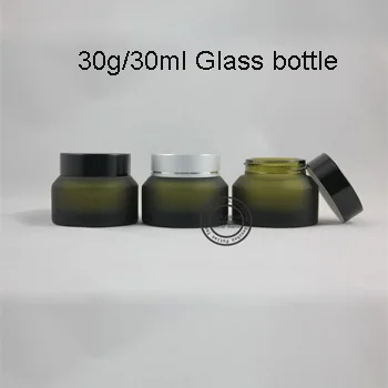 10pcs/lot 30g amber glass cream jar,cosmetic container,Cosmetic Jar with matt silver lid glass bottle
10pcs/lot 30g amber glass cream jar,cosmetic container,Cosmetic Jar with matt silver lid glass bottle