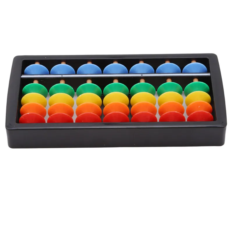 12 * 6cm Mini Plastic Colorful Abacus Chinese Abacus Toy Learning Education Toy Arithmetic 7 Digits Kids Maths Calculating Tools
12 * 6cm Mini Plastic Colorful Abacus Chinese Abacus Toy Learning Education Toy Arithmetic 7 Digits Kids Maths Calculating Tools
