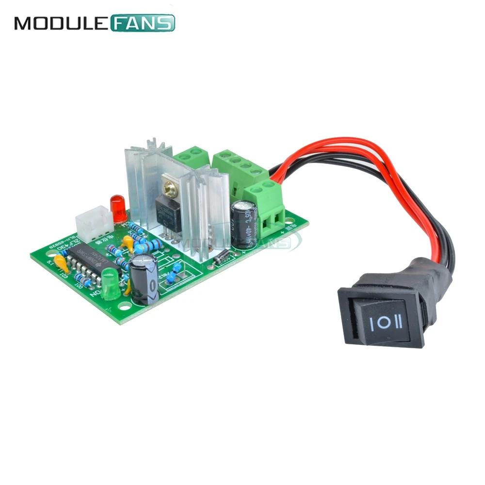 6V-30V DC Motor Speed Controller Module Reversible PWM Control Forward / Reverse Switch Board Controller Diy Electronic
6V-30V DC Motor Speed Controller Module Reversible PWM Control Forward / Reverse Switch Board Controller Diy Electronic