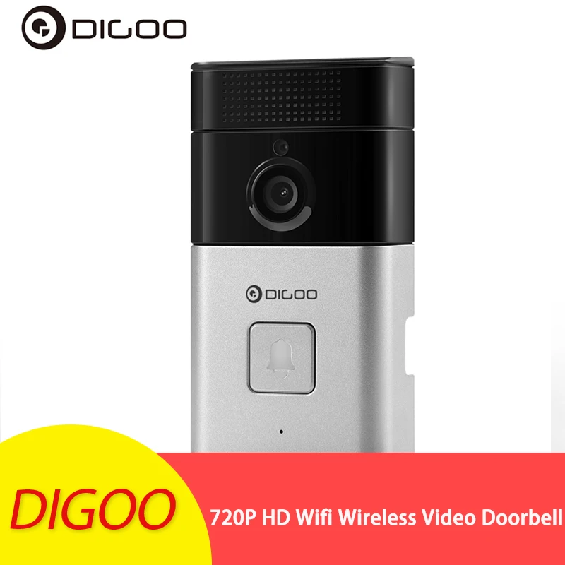 Upgraded Digoo SB-XYZ Wireless-Bluetooth and WIFI Smart Home HD Video DoorBell Camera Phone Ring 2.8mm 720P 6M IR Night Version
Upgraded Digoo SB-XYZ Wireless-Bluetooth and WIFI Smart Home HD Video DoorBell Camera Phone Ring 2.8mm 720P 6M IR Night Version