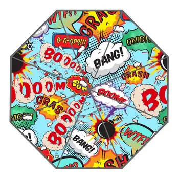 Nice Comic Pop Art Custom Sunny and Rainy Umbrella Design Portable Fashion Stylish Useful Umbrellas Good Gift
Nice Comic Pop Art Custom Sunny and Rainy Umbrella Design Portable Fashion Stylish Useful Umbrellas Good Gift