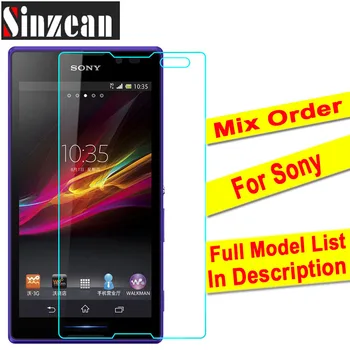 Sinzean 100pcs Mix Models Tempered Glass For Sony XZ4/XZ2 Compact/XP/XA2 Ultra/Xperia 10 Screen Protector Full model list
Sinzean 100pcs Mix Models Tempered Glass For Sony XZ4/XZ2 Compact/XP/XA2 Ultra/Xperia 10 Screen Protector Full model list