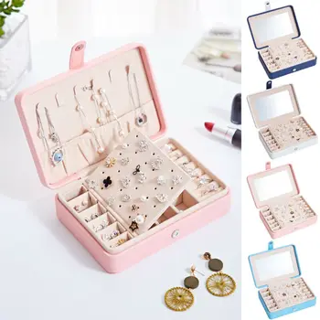 Travel Jewelry Organization Box Velvet Ring Box Tray Storage Rings Display Case Holder Necklace Organizer Storage Boxes Portable
Travel Jewelry Organization Box Velvet Ring Box Tray Storage Rings Display Case Holder Necklace Organizer Storage Boxes Portable