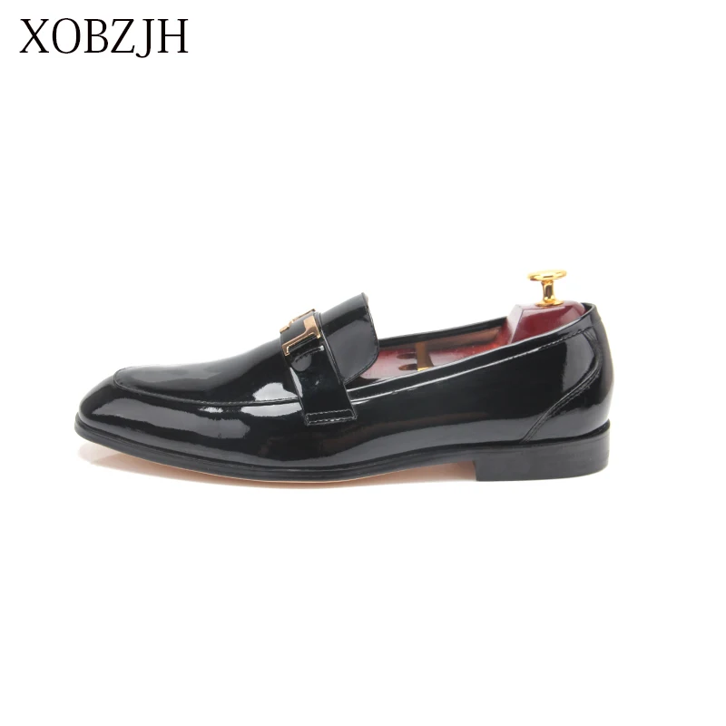XOBZJH 2019 Summer New Men Shoes Handmade Leisure Style Man Wedding Party Shoes Men Black Flats Leather Work Shoes Big Size
XOBZJH 2019 Summer New Men Shoes Handmade Leisure Style Man Wedding Party Shoes Men Black Flats Leather Work Shoes Big Size