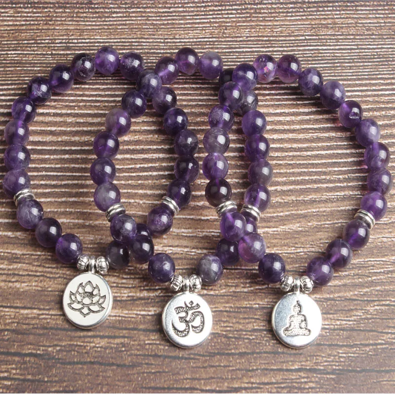 LanLi natural Jewelry 8 mm amethysts pendant Loose Bead bracelet Fashion accessories for men and women and amulet
LanLi natural Jewelry 8 mm amethysts pendant Loose Bead bracelet Fashion accessories for men and women and amulet