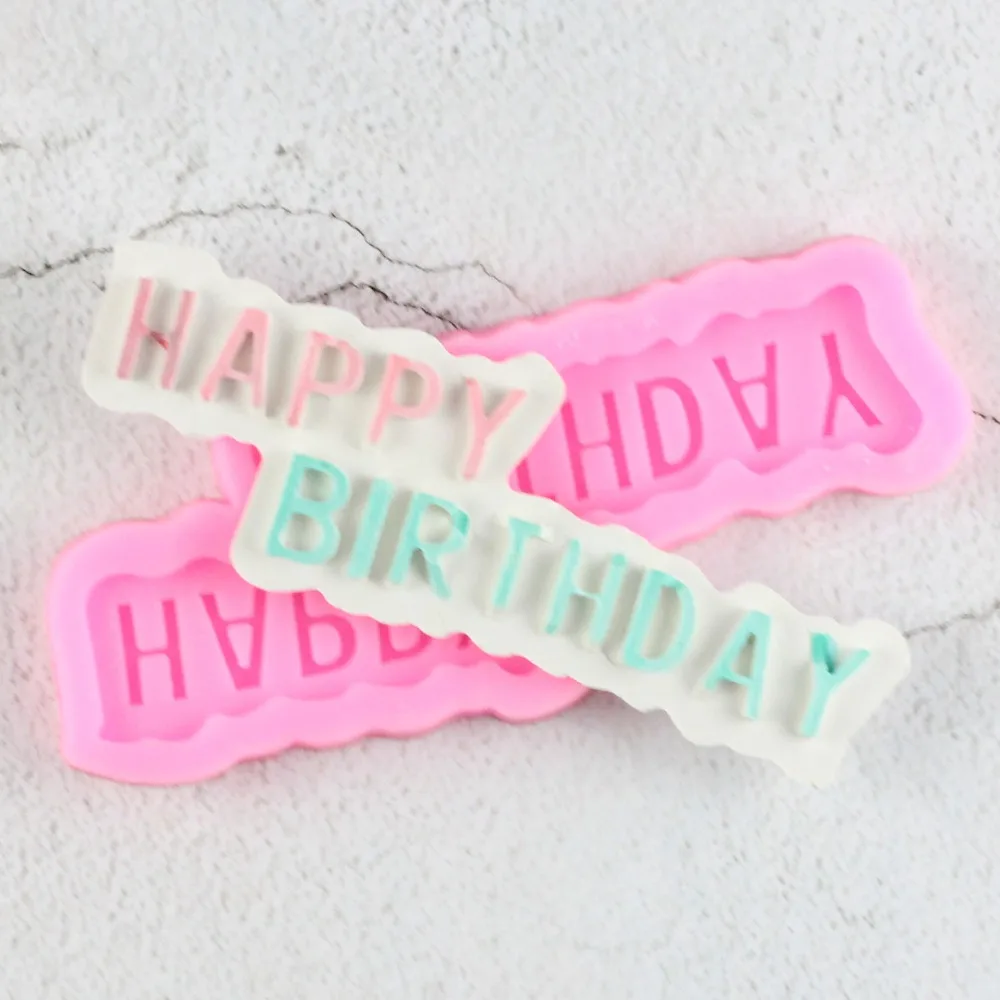 Happy Birthday Letter Form Silicone Mold Chocolate Fondant Cake Decoration Tools Cupcake Mould
Happy Birthday Letter Form Silicone Mold Chocolate Fondant Cake Decoration Tools Cupcake Mould