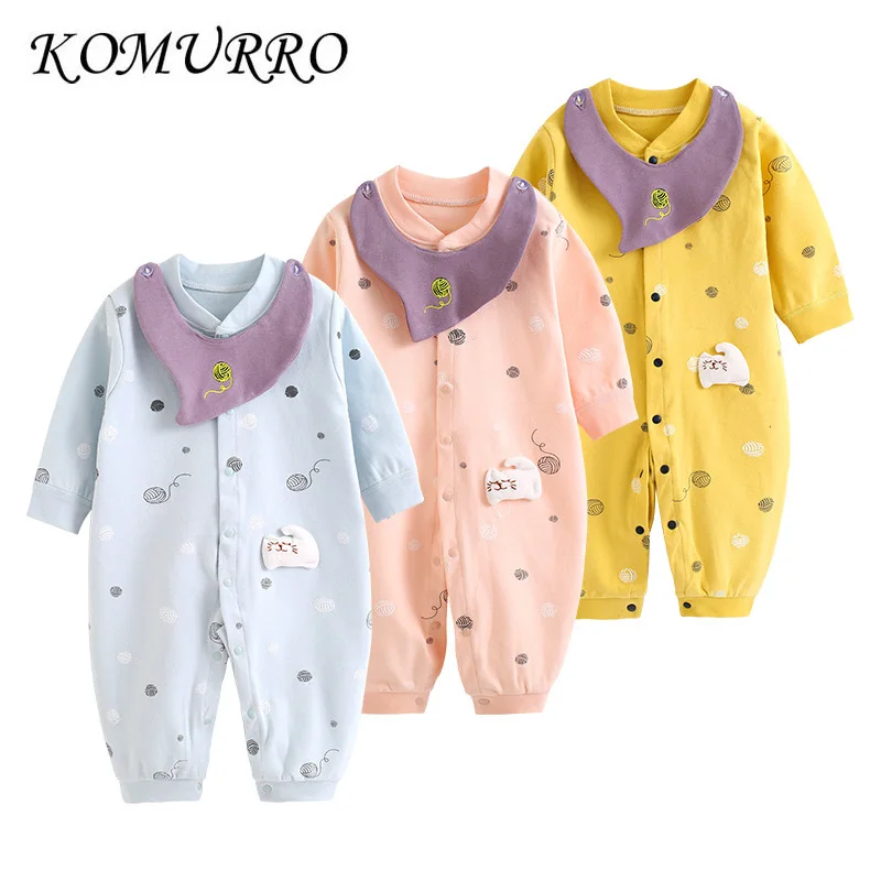 Newborn Infant Romper Baby Boys New Fashion Spring Long Sleeve Jumpsuit + Bibs Toddler Girl Playsuit Baby Girl Clothes Outfits
Newborn Infant Romper Baby Boys New Fashion Spring Long Sleeve Jumpsuit + Bibs Toddler Girl Playsuit Baby Girl Clothes Outfits