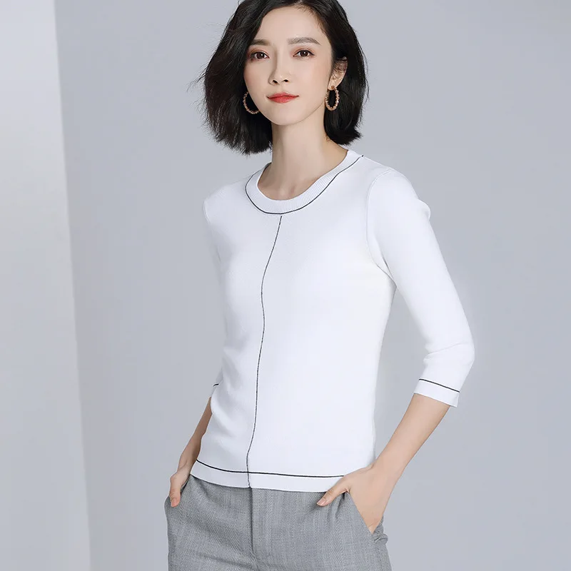 Fall Summer Knitted T Shirt Women Casual Short Sleeves T-Shirt Slim Kintwear Top Korean Style Tshirt Open Back Sweater AA078S40
Fall Summer Knitted T Shirt Women Casual Short Sleeves T-Shirt Slim Kintwear Top Korean Style Tshirt Open Back Sweater AA078S40