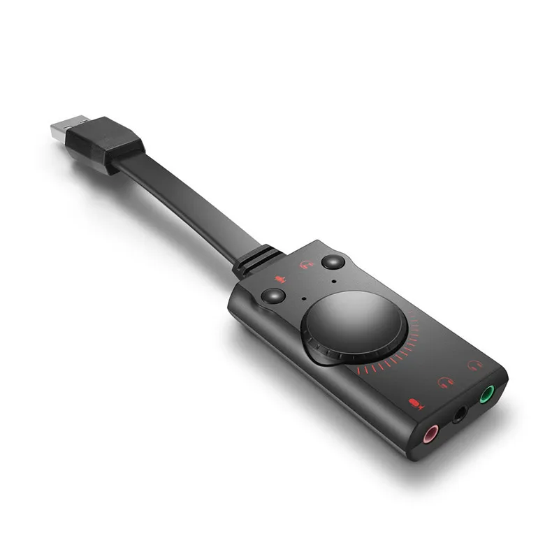 External Usb 2.0 Sound Card Stereo Mic Speaker Headset Audio Jack 3.5Mm Cable Adapter Mute Switch Volume Adjustment Free Drive
External Usb 2.0 Sound Card Stereo Mic Speaker Headset Audio Jack 3.5Mm Cable Adapter Mute Switch Volume Adjustment Free Drive