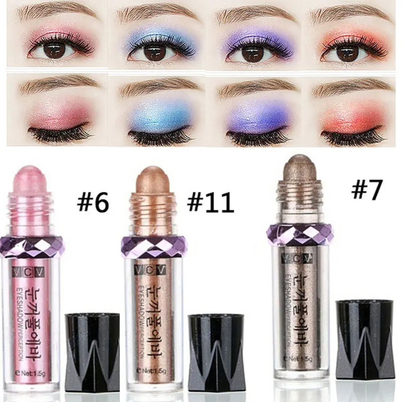 

1PC 5g Mineral-Balls Shimmer Gold Eyeshadow Pen Women Girls Long Lasting Liquid Glitter Eye Shadow Makeup Accessorices