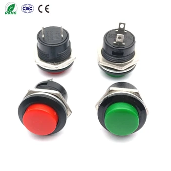 100pcs 16MM Red /Green Color Reset Switch R13-507 3A 250V AC Non Locking Push Button Switch Jog Switches Round Button
100pcs 16MM Red /Green Color Reset Switch R13-507 3A 250V AC Non Locking Push Button Switch Jog Switches Round Button