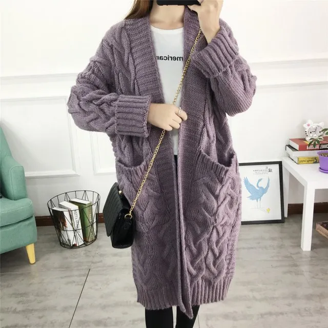Women Long Cardigans Autumn Winter Open Stitch Knitting Loose Sweater Oversized Cardigans big pockets Cardigan Fall Jacket Coat
Women Long Cardigans Autumn Winter Open Stitch Knitting Loose Sweater Oversized Cardigans big pockets Cardigan Fall Jacket Coat