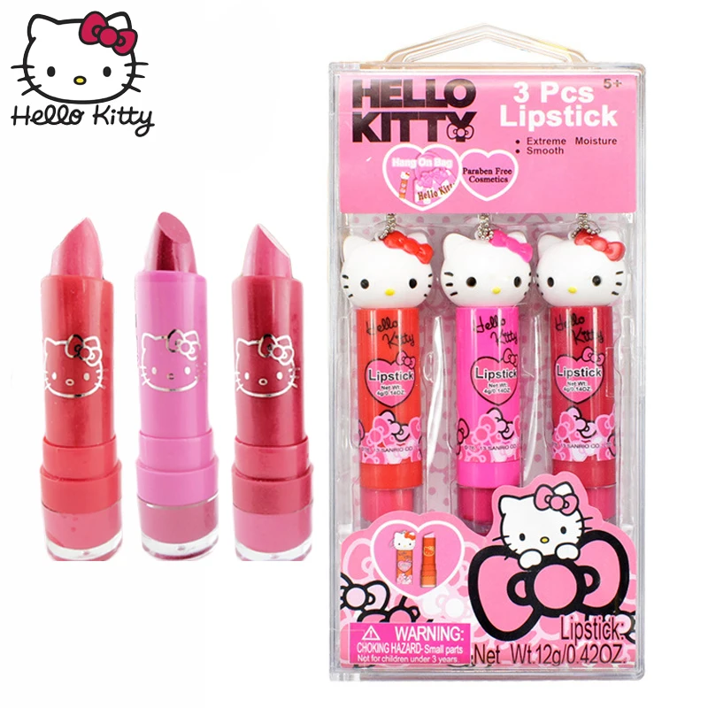 3pcs/set Hello Kitty Lip Gloss Cosmetics Kit 2019 New Girl's Makeup Box Pretend Play Make Up Toy Children Princess Birthday Gift
3pcs/set Hello Kitty Lip Gloss Cosmetics Kit 2019 New Girl's Makeup Box Pretend Play Make Up Toy Children Princess Birthday Gift