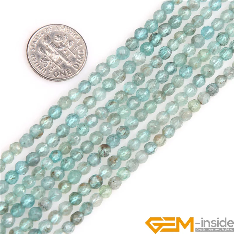 AAA Grade4mm Round Faceted Apatite Beads Natural Stone Beads DIY Loose Beads For Jewelry Making Strand 15 inch Wholesale !
AAA Grade4mm Round Faceted Apatite Beads Natural Stone Beads DIY Loose Beads For Jewelry Making Strand 15 inch Wholesale !