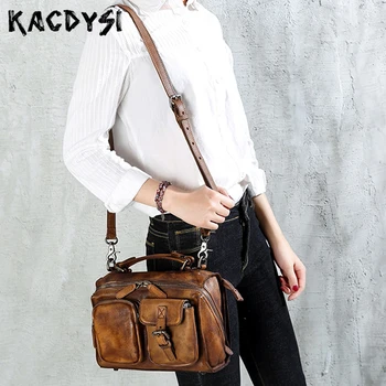 KACDYSI Designer Handmade Hand Colored Vintage Small Women Message Bag Real Skin Luxury Ladies Tote Messenger Satchel Purse
KACDYSI Designer Handmade Hand Colored Vintage Small Women Message Bag Real Skin Luxury Ladies Tote Messenger Satchel Purse