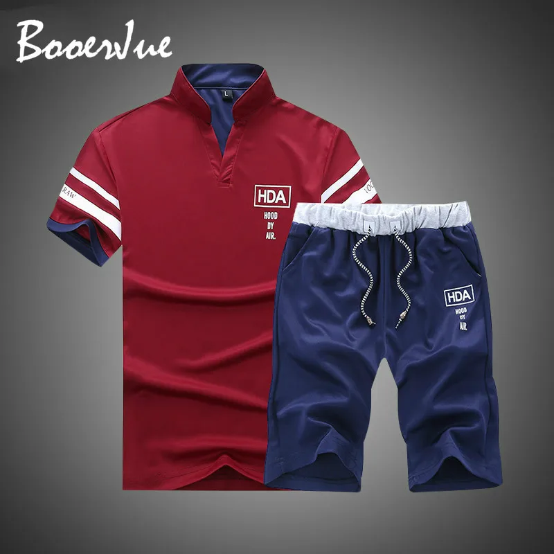Sporting Suit Mens Masculino T shirt+Shorts Two Pieces Sets Fashion Tracksuit Men Set 2019 Summer Short Sleeve Casaul Slim Fit
Sporting Suit Mens Masculino T shirt+Shorts Two Pieces Sets Fashion Tracksuit Men Set 2019 Summer Short Sleeve Casaul Slim Fit