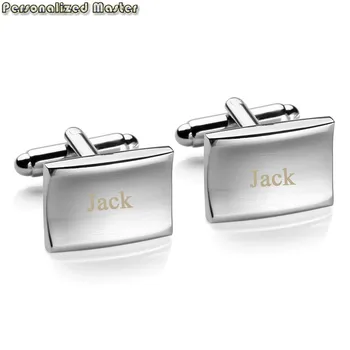 Personalized Master Free Engraving Custom Stainless Steel Classic Tuxedo Shirt Rectangle Cufflinks for Men Wedding Business Gift
Personalized Master Free Engraving Custom Stainless Steel Classic Tuxedo Shirt Rectangle Cufflinks for Men Wedding Business Gift