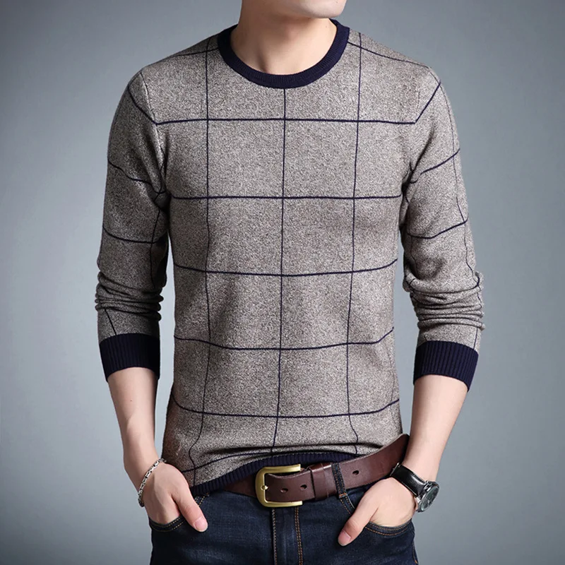 Fall 2019 new men's knitwear fashion leisure joker render unlined upper garment to thicken the round collar men's sweaters hot
Fall 2019 new men's knitwear fashion leisure joker render unlined upper garment to thicken the round collar men's sweaters hot