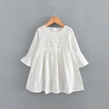 Kids princess dresses Spring Girls hollow out zipper back dress preppy style Children Flared sleeve pleated dress
Kids princess dresses Spring Girls hollow out zipper back dress preppy style Children Flared sleeve pleated dress