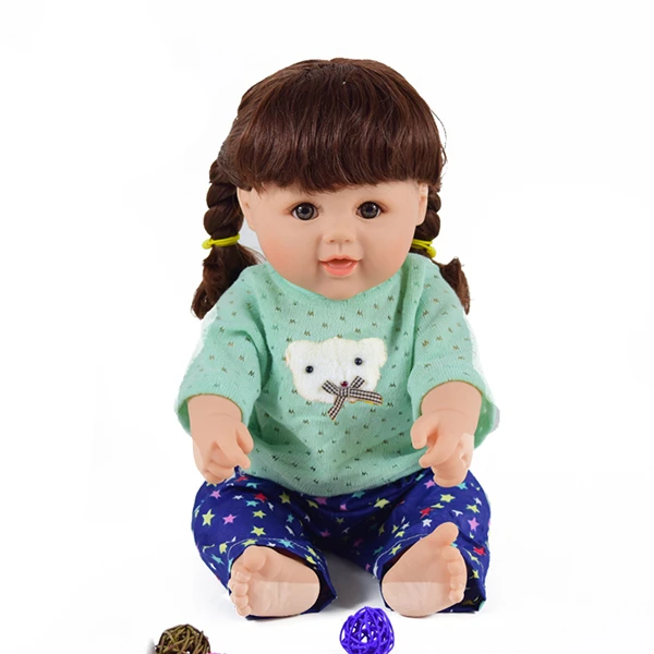 Lovely lifelike girl vinyl dolls 18 inch reborn babies dolls girls play house toys boneca brinquedos menina
Lovely lifelike girl vinyl dolls 18 inch reborn babies dolls girls play house toys boneca brinquedos menina