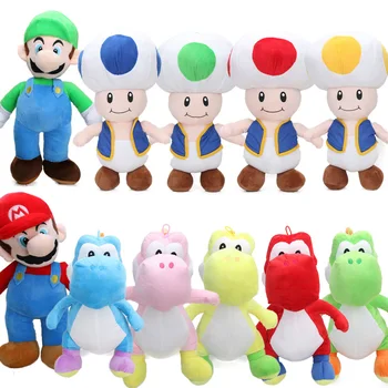 Anime 40cm Luigi Yoshi Mushroom Soft Plush Toys Super Mario Bros Cosplay Figure Runing Yoshi Pendant Keyring Animal Dolls Toys
Anime 40cm Luigi Yoshi Mushroom Soft Plush Toys Super Mario Bros Cosplay Figure Runing Yoshi Pendant Keyring Animal Dolls Toys