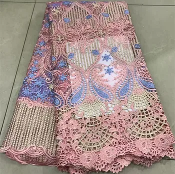 African lace fabric with stone guipure lace fabric african french lace fabric 5yards embroidered nigerian lace fabrics ZQ-A106
African lace fabric with stone guipure lace fabric african french lace fabric 5yards embroidered nigerian lace fabrics ZQ-A106