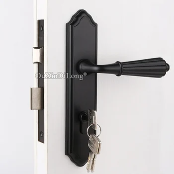 High Quality European Mute Mortise Door Lock Set Interior Entry Silent Door Lever Lock for Living Room Bedroom Bathroom 3 Colors
High Quality European Mute Mortise Door Lock Set Interior Entry Silent Door Lever Lock for Living Room Bedroom Bathroom 3 Colors