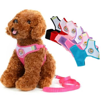 Mesh Dog Harness and Leash Set Small Dog Vest Harness Nylon Breathable Dog Harness and Leads Set for Small Dog Puppy Chihuahua
Mesh Dog Harness and Leash Set Small Dog Vest Harness Nylon Breathable Dog Harness and Leads Set for Small Dog Puppy Chihuahua