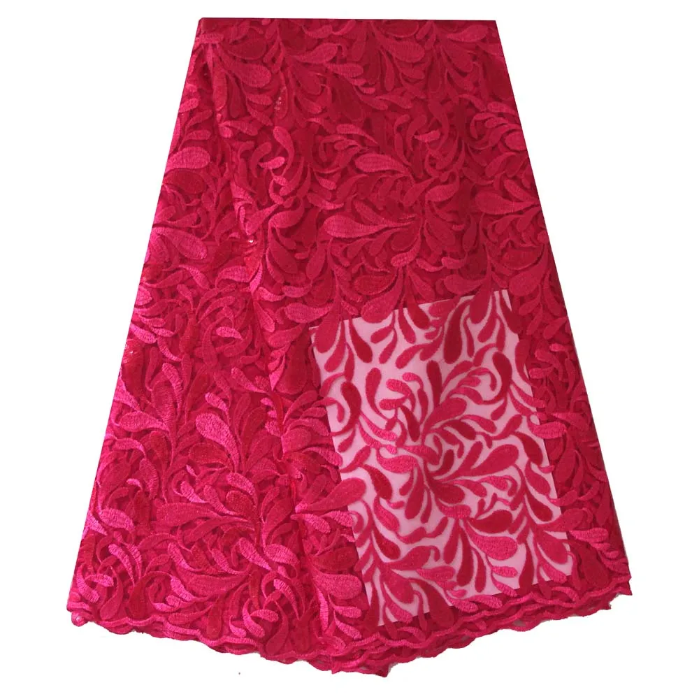 Ourwin Clearance Sale Fushia Pink Heavy French Lace Fabric High Quality African Lace Fabrics Embroidered Sequins for Aso Ebi
Ourwin Clearance Sale Fushia Pink Heavy French Lace Fabric High Quality African Lace Fabrics Embroidered Sequins for Aso Ebi