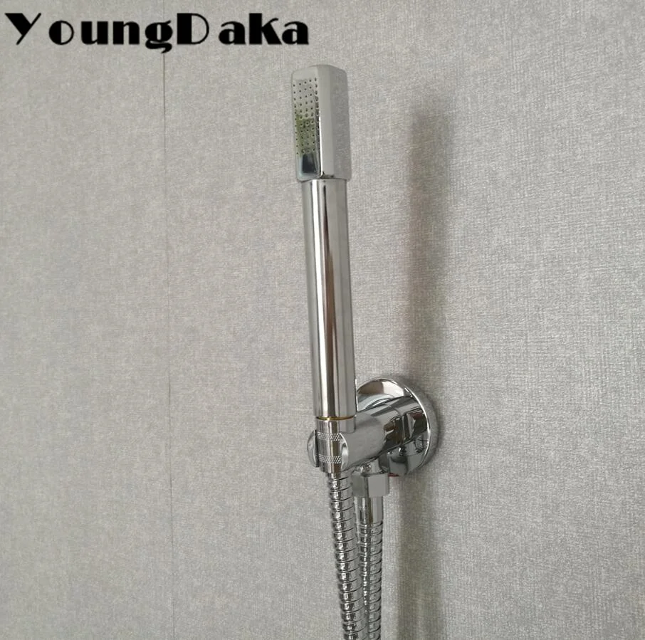 Brass Chrome Square Handheld Shower Head With Shower Head Holder &Inlet Water Valve Water Saving Shower Sprayer Shower Head Set
Brass Chrome Square Handheld Shower Head With Shower Head Holder &Inlet Water Valve Water Saving Shower Sprayer Shower Head Set