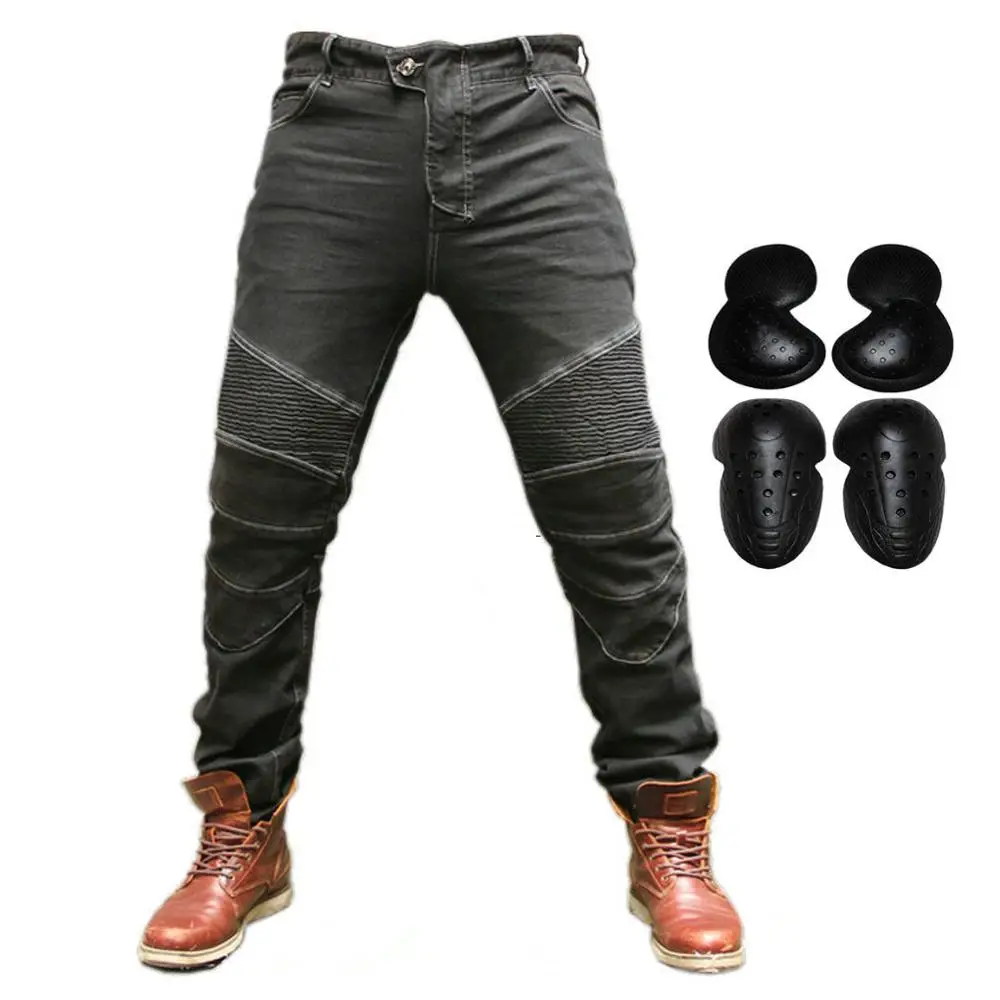 Men Women Motorcycle Riding Pants Protective Pants Armor Motocross Racing Denim Jeans With 4 X Upgrade Knee Hip Protective Pads
Men Women Motorcycle Riding Pants Protective Pants Armor Motocross Racing Denim Jeans With 4 X Upgrade Knee Hip Protective Pads