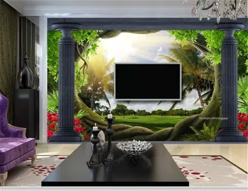 3d Wallpaper Wall Promotion Roman column woods coconut meadow 3d landscape decoration wallpaper 3D Wall Paper
3d Wallpaper Wall Promotion Roman column woods coconut meadow 3d landscape decoration wallpaper 3D Wall Paper