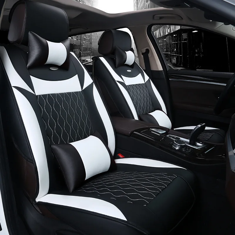 KKYSYELVA 5-seater GM seat cover PU leather car front and rear seat cushion protector for most market models
KKYSYELVA 5-seater GM seat cover PU leather car front and rear seat cushion protector for most market models