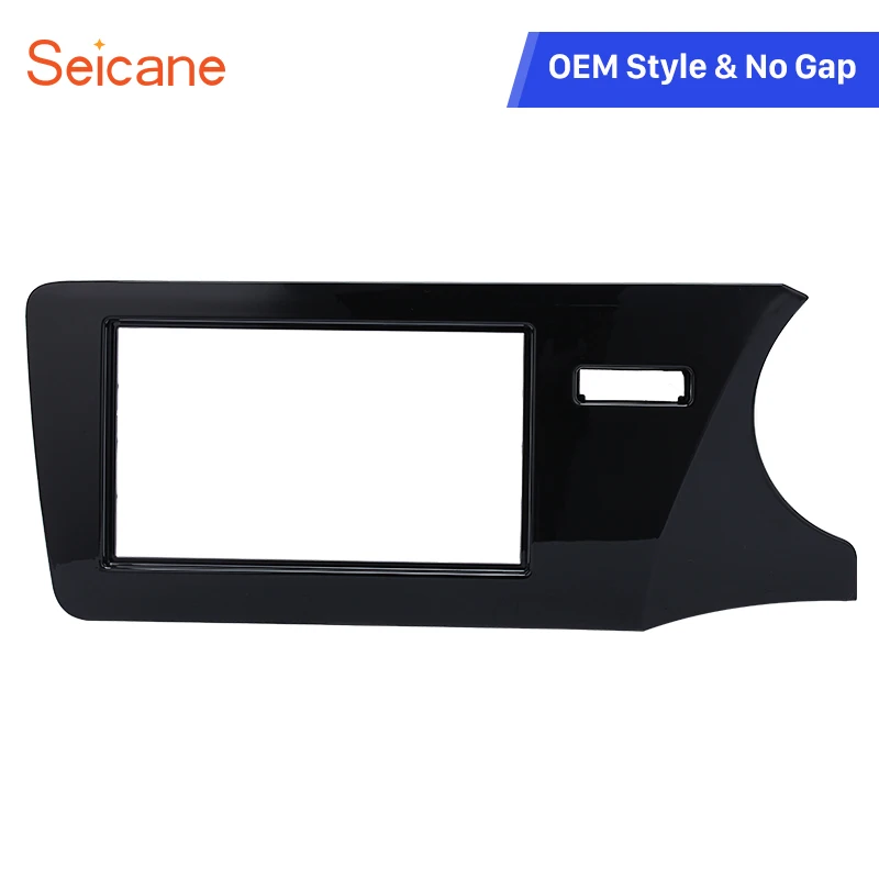 Seicane No gap 2 Din Car Radio Fascia for 2014 Honda City RHD Dash Kit Auto Stereo Adapter Dashboard Panel Radio Installation
Seicane No gap 2 Din Car Radio Fascia for 2014 Honda City RHD Dash Kit Auto Stereo Adapter Dashboard Panel Radio Installation