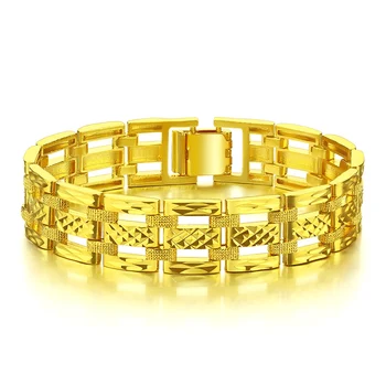 Hot Luxury Gold Wide Gold Bracelets Bangles Female Love Charm Bracelet for Women/Men Famous Jewelry Gifts For Men
Hot Luxury Gold Wide Gold Bracelets Bangles Female Love Charm Bracelet for Women/Men Famous Jewelry Gifts For Men
