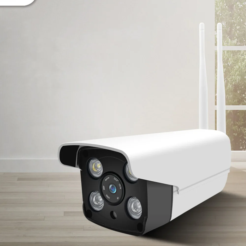 720P wireless surveillance camera full-color waterproof double light source wireless bolt intelligent cloud WiFi machine 
720P wireless surveillance camera full-color waterproof double light source wireless bolt intelligent cloud WiFi machine