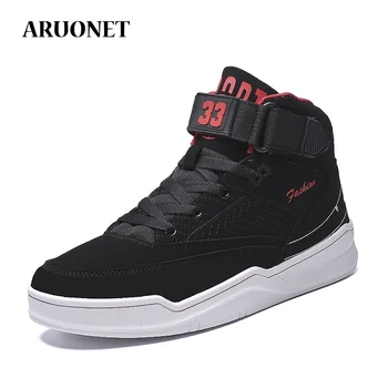ARUONET New Arrivals Autumn Winter Classic High Top Leather Shoes Men Sneakers Non-Slip Cool Street Couples Shoes Zapato Hombre
ARUONET New Arrivals Autumn Winter Classic High Top Leather Shoes Men Sneakers Non-Slip Cool Street Couples Shoes Zapato Hombre