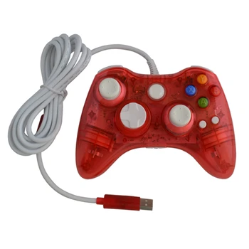 2PCS Wired Controller Game Controller Gamepad joystick with LED Light for Microsoft for Xbox 360
2PCS Wired Controller Game Controller Gamepad joystick with LED Light for Microsoft for Xbox 360