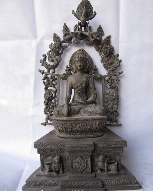 fast shipping USPS to USA S0809 Tibet Buddhism Fane 100% Pure bronze Carved Sakyamuni Buddha Statue
fast shipping USPS to USA S0809 Tibet Buddhism Fane 100% Pure bronze Carved Sakyamuni Buddha Statue