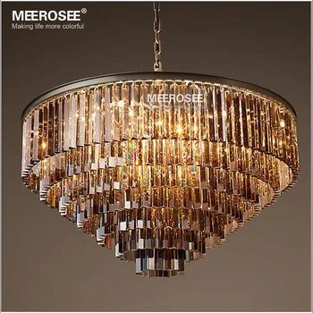 Modern Crystal pendant Light Elegant K9 Crystal Smoky Gray Crystal Suspension Lamparas For Cafe Restaurant Hotel Lighting
Modern Crystal pendant Light Elegant K9 Crystal Smoky Gray Crystal Suspension Lamparas For Cafe Restaurant Hotel Lighting
