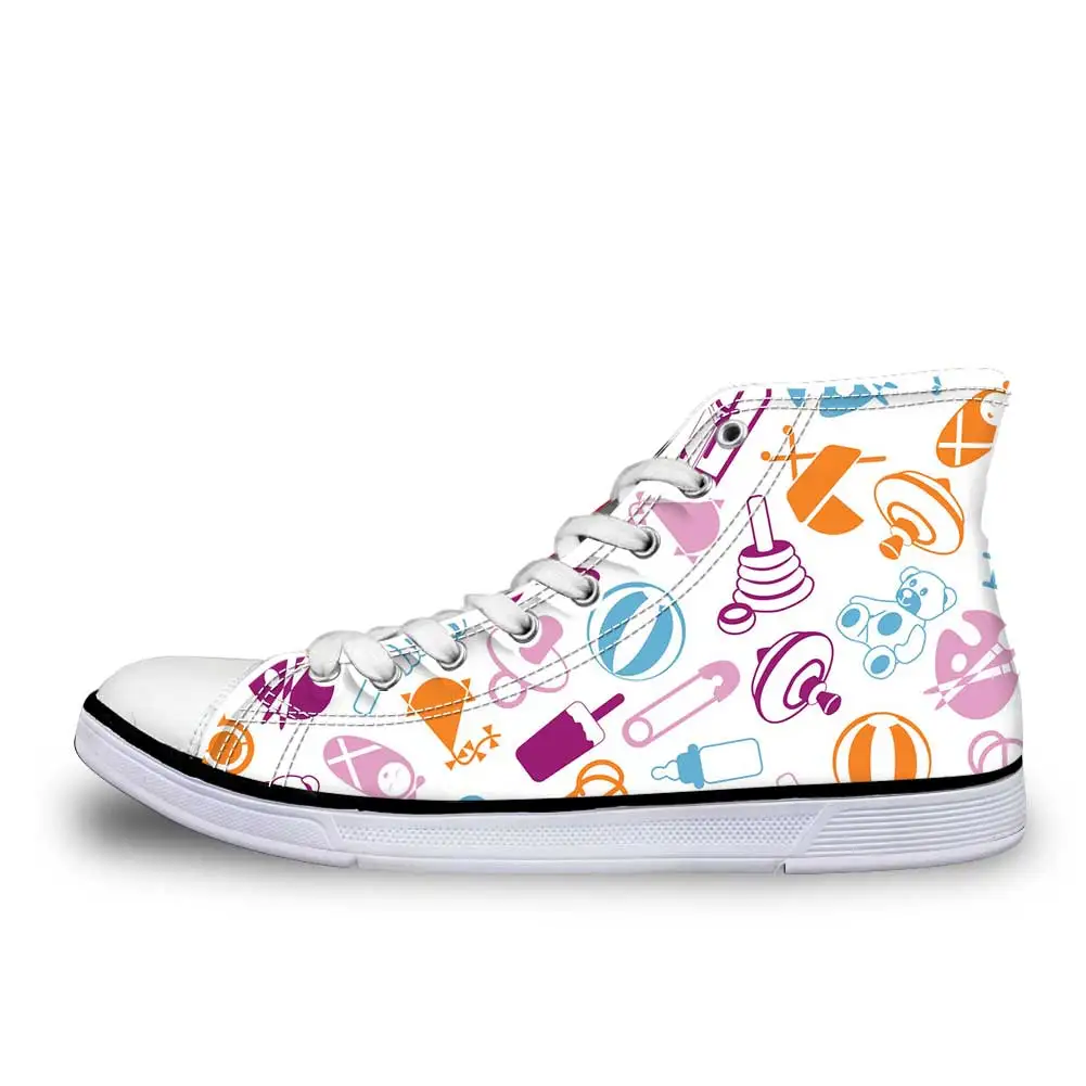 Women Vulcanized Shoes Nurse Pattern Printing for Ladies Casual Shoes Lace-Up High top Canvas Shoes Sneakers Woman
Women Vulcanized Shoes Nurse Pattern Printing for Ladies Casual Shoes Lace-Up High top Canvas Shoes Sneakers Woman