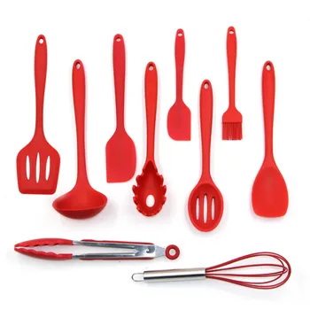 10pcs/set Creative Nonstick Silicone Kitchenware Heat Resistant Kitchen Cooking Baking Tools Cooking Tool Spatula Spoon Sets
10pcs/set Creative Nonstick Silicone Kitchenware Heat Resistant Kitchen Cooking Baking Tools Cooking Tool Spatula Spoon Sets