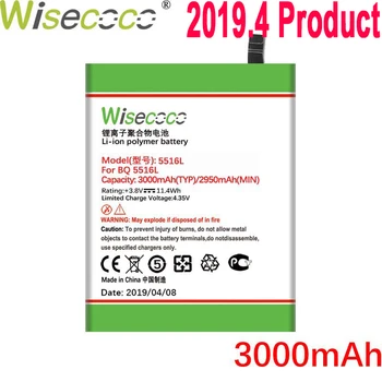 WISECOCO 3000mAh 5516L Battery For BQ 5516L Mobile Phone In Stock Latest Production High Quality Battery+Tracking Number
WISECOCO 3000mAh 5516L Battery For BQ 5516L Mobile Phone In Stock Latest Production High Quality Battery+Tracking Number
